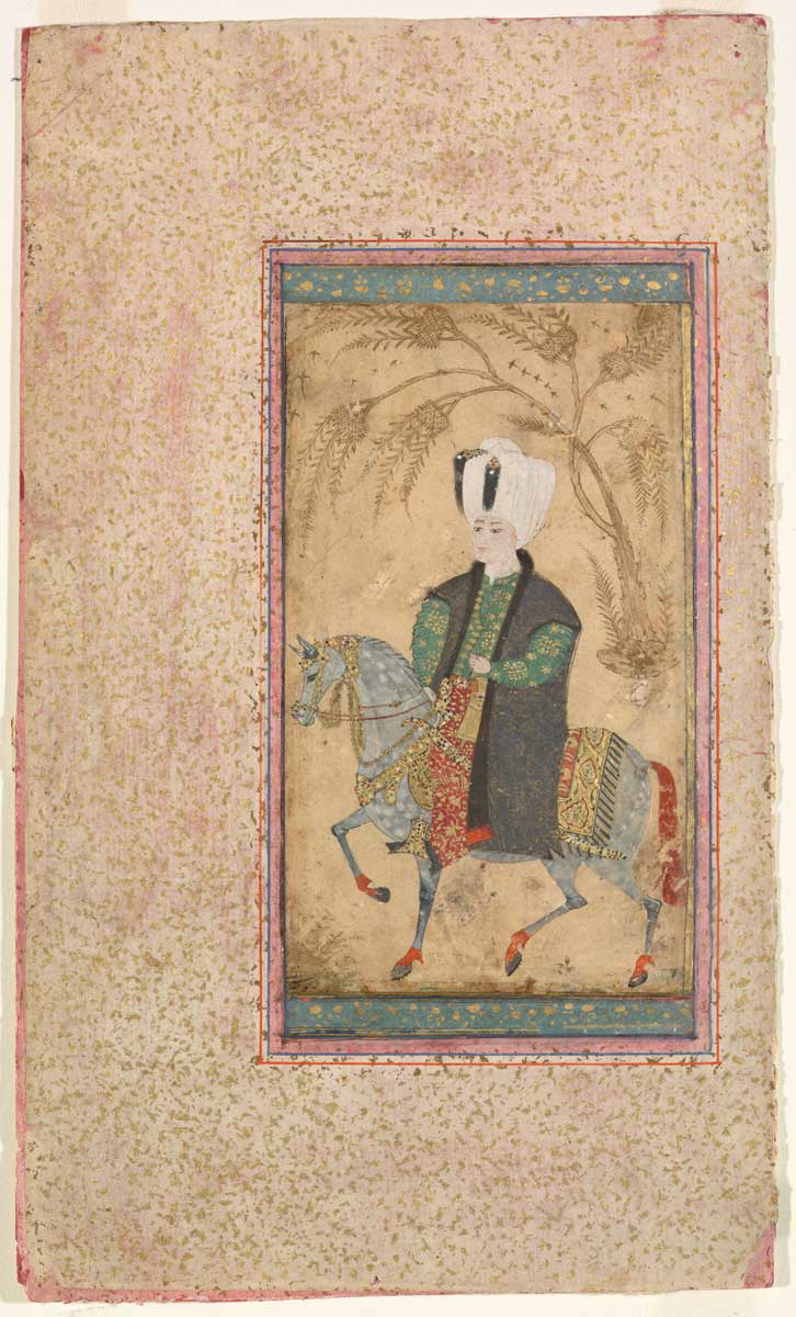 sultan osman ii horseback