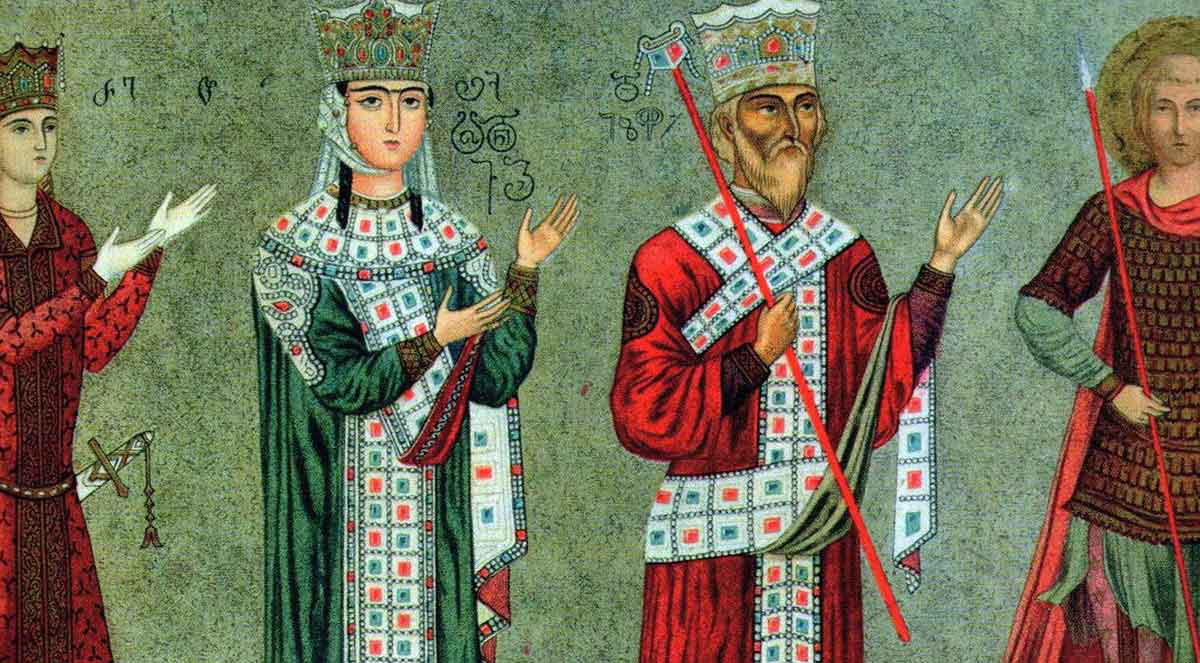 tamar giorgi iii wall painting