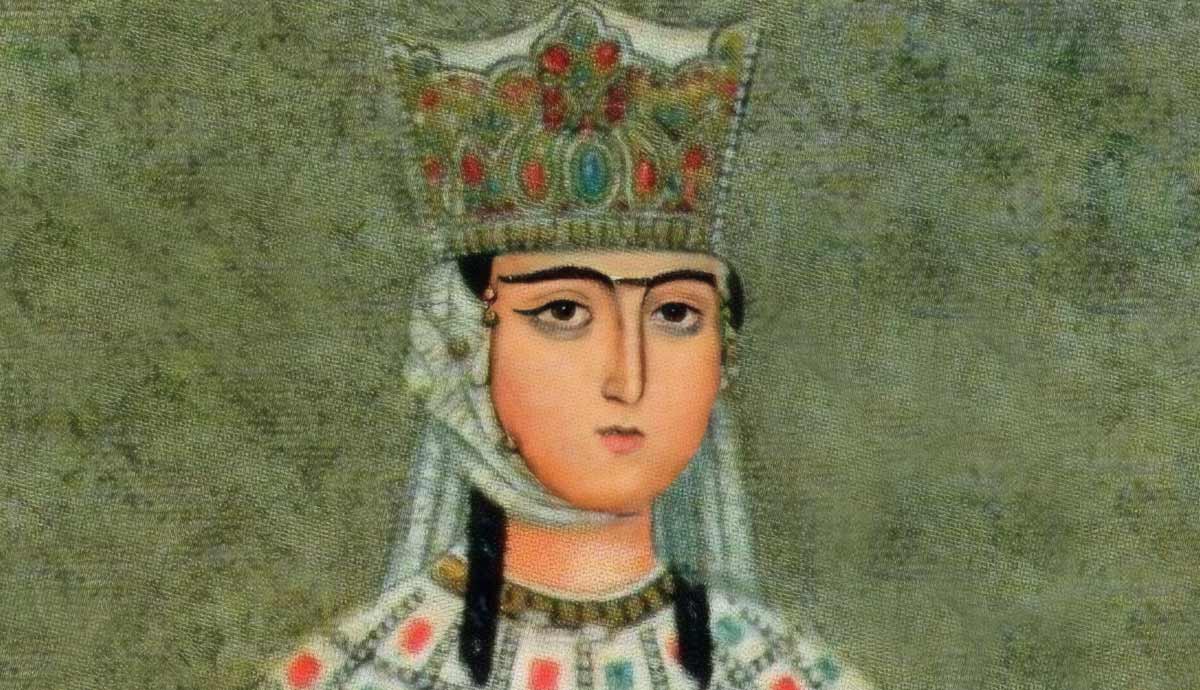 Portrait of Tamar the Great of Georgia