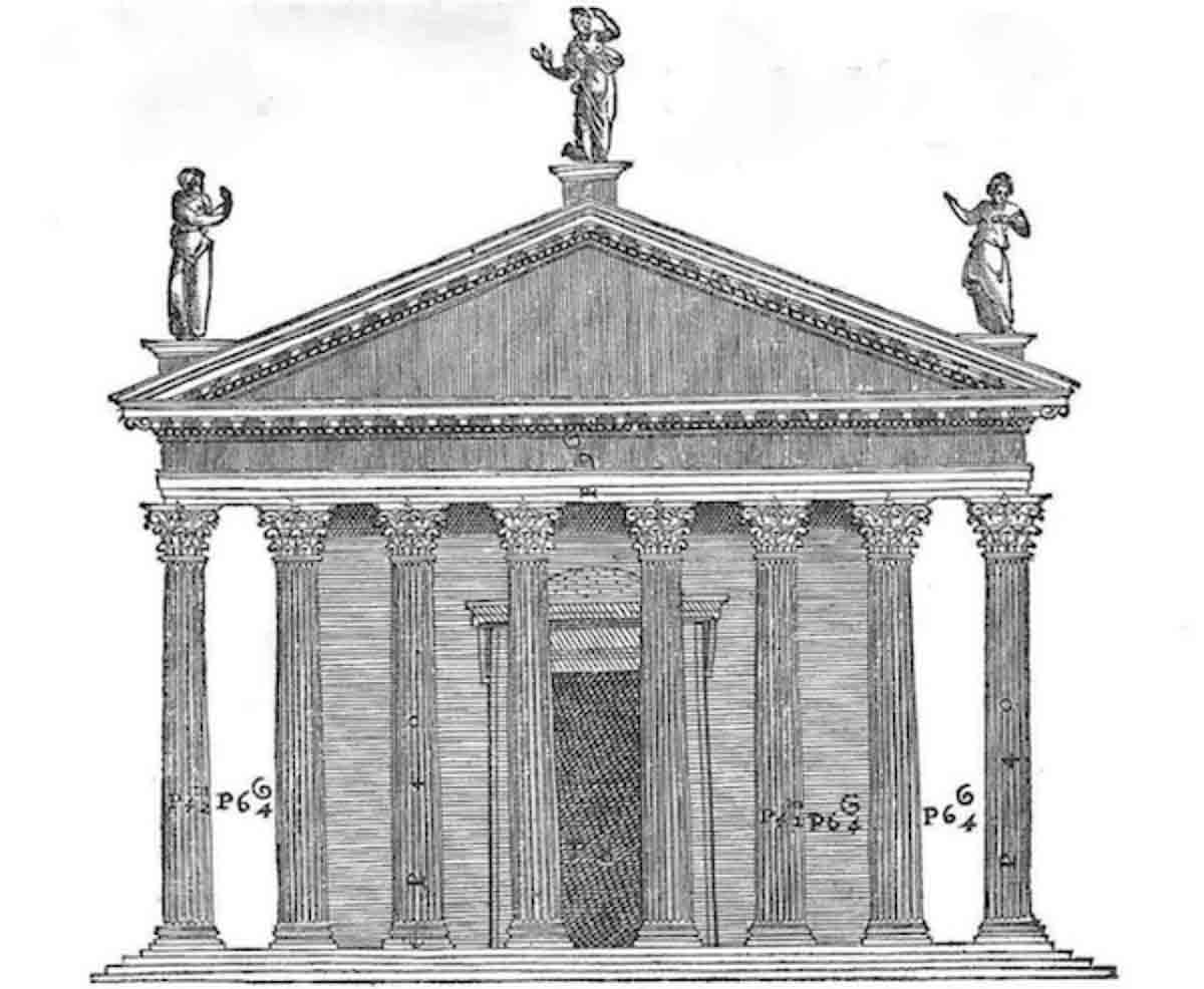 temple dioscuri reconstruction