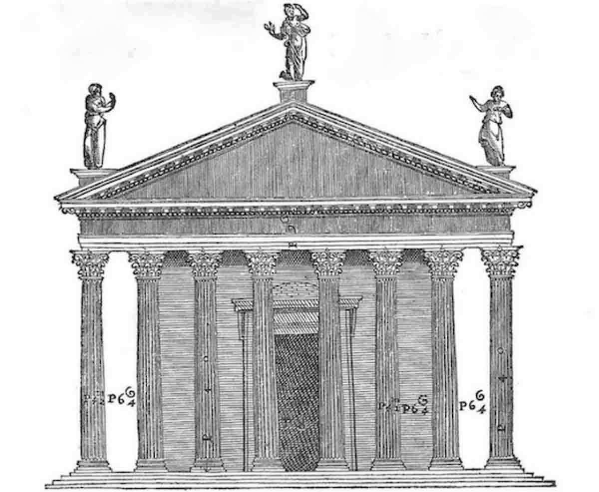 temple dioscuri reconstruction