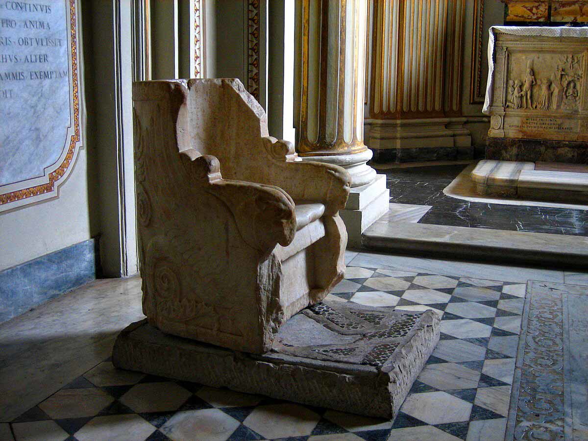 throne gregory the great