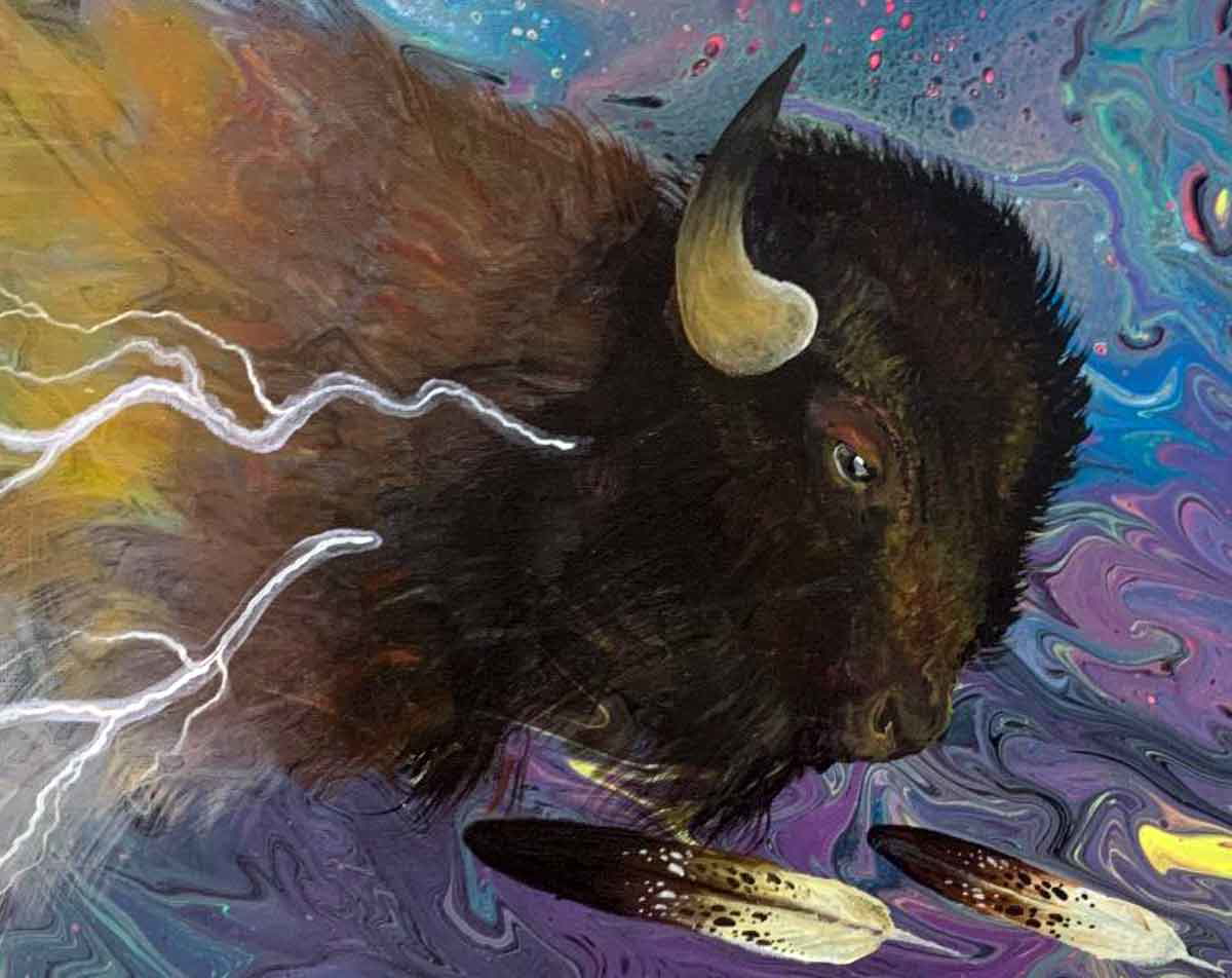 thunderhead painting arapaho little bighorn
