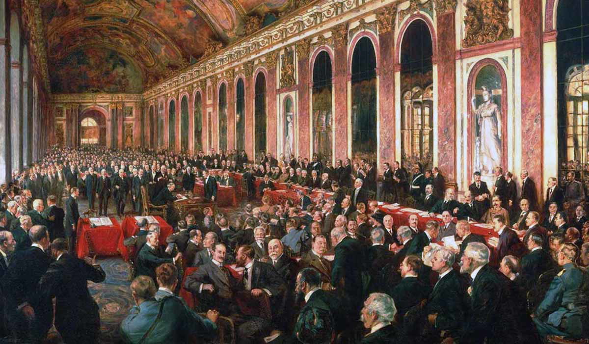 treaty of versailles joseph finnemore