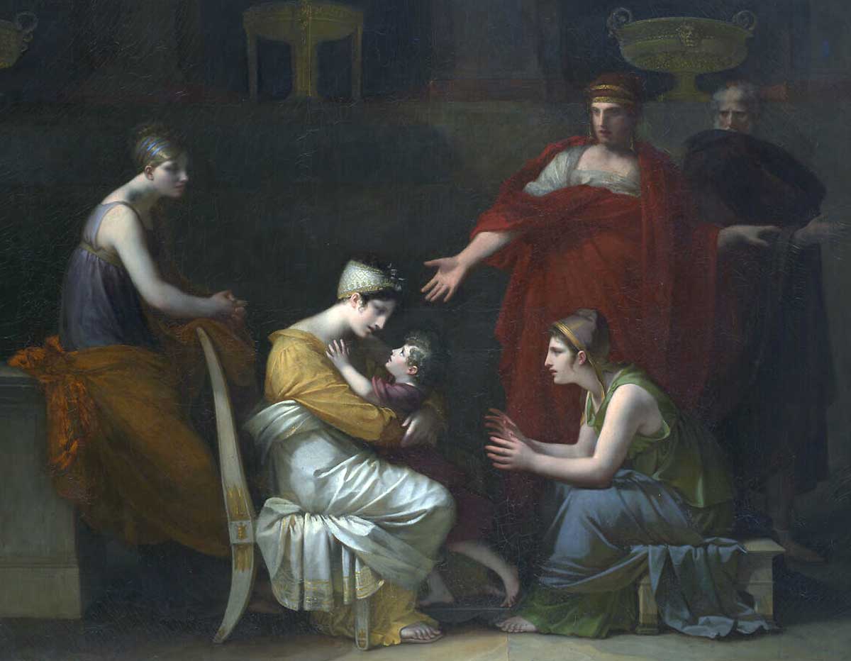 trojan cycle andromache astyanax