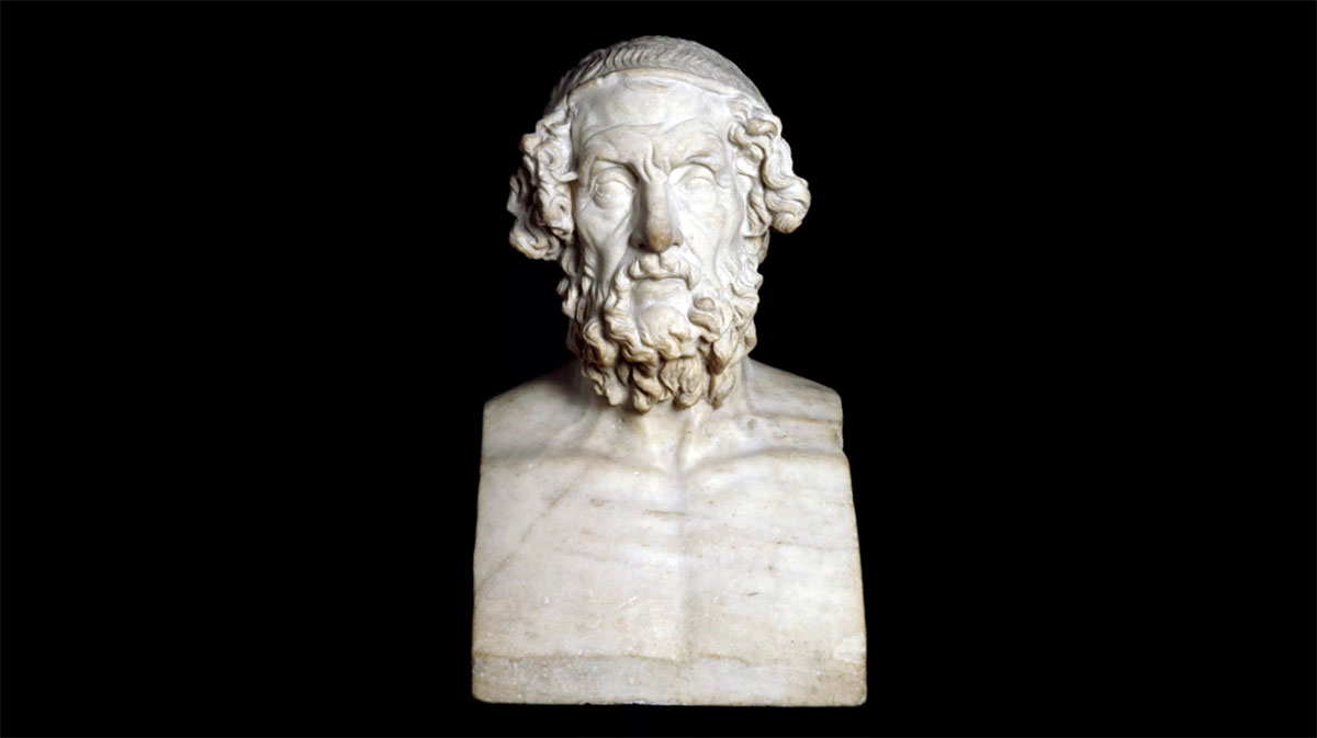 trojan cycle homer bust