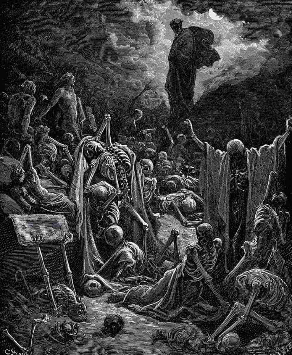 valley of dry bones dore