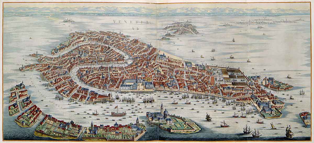 venice ancient map