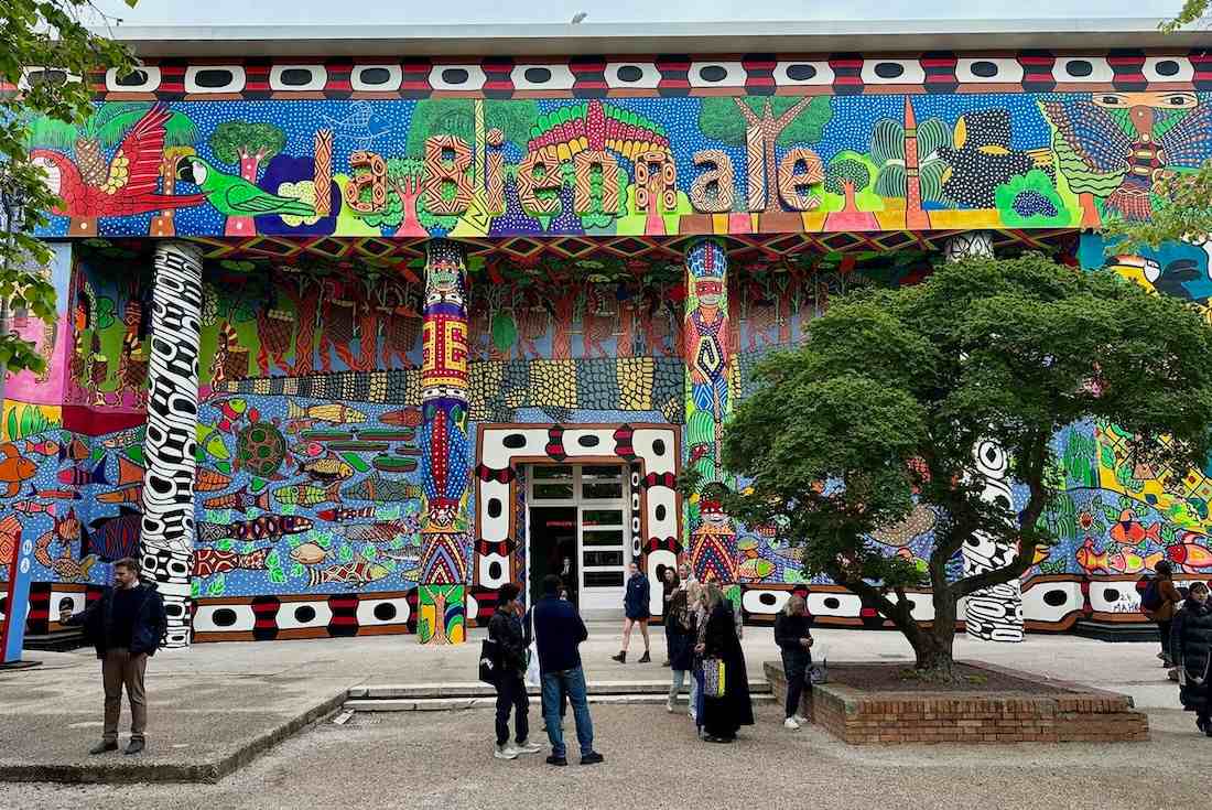 The Central Pavilion at the Giardini della Biennale during the 60th Venice Biennale in 2024