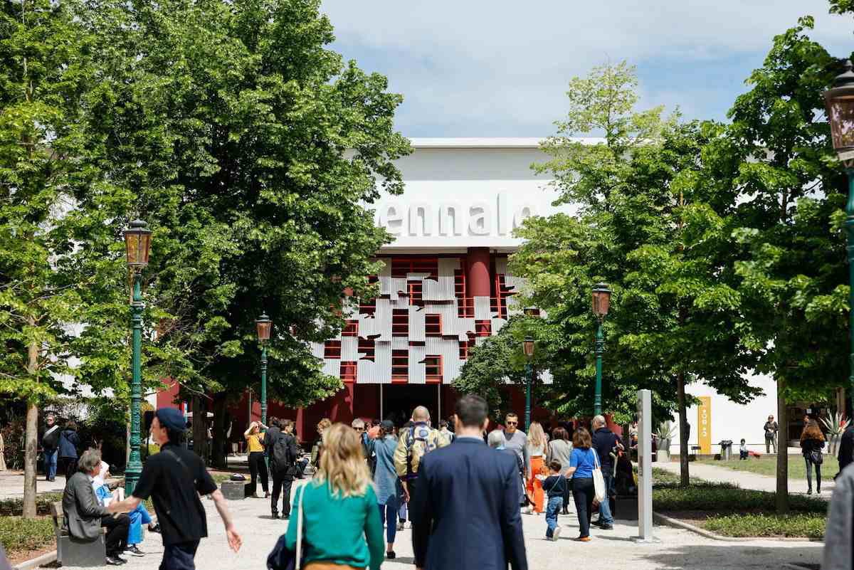 Exterior view of the Giardini della Biennale in Venice