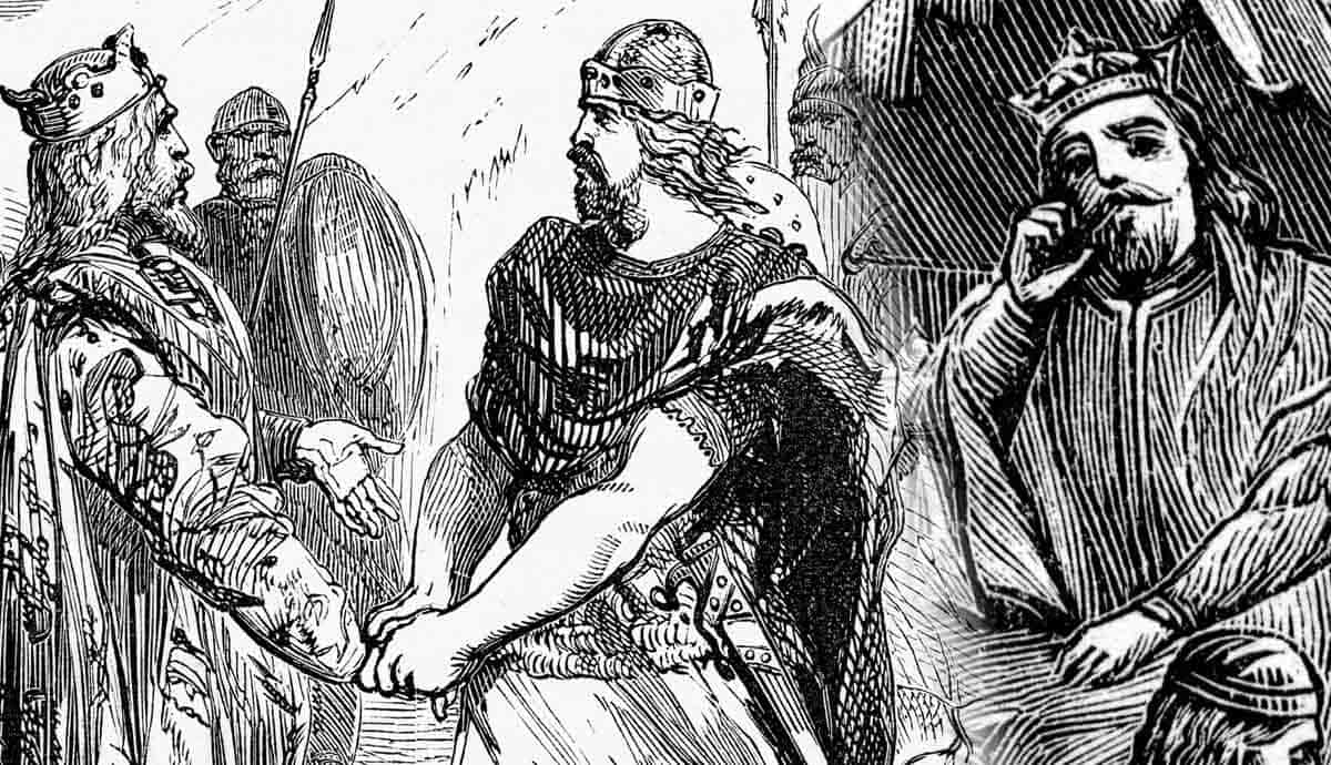 Meeting of Edmund Ironside and Cnut