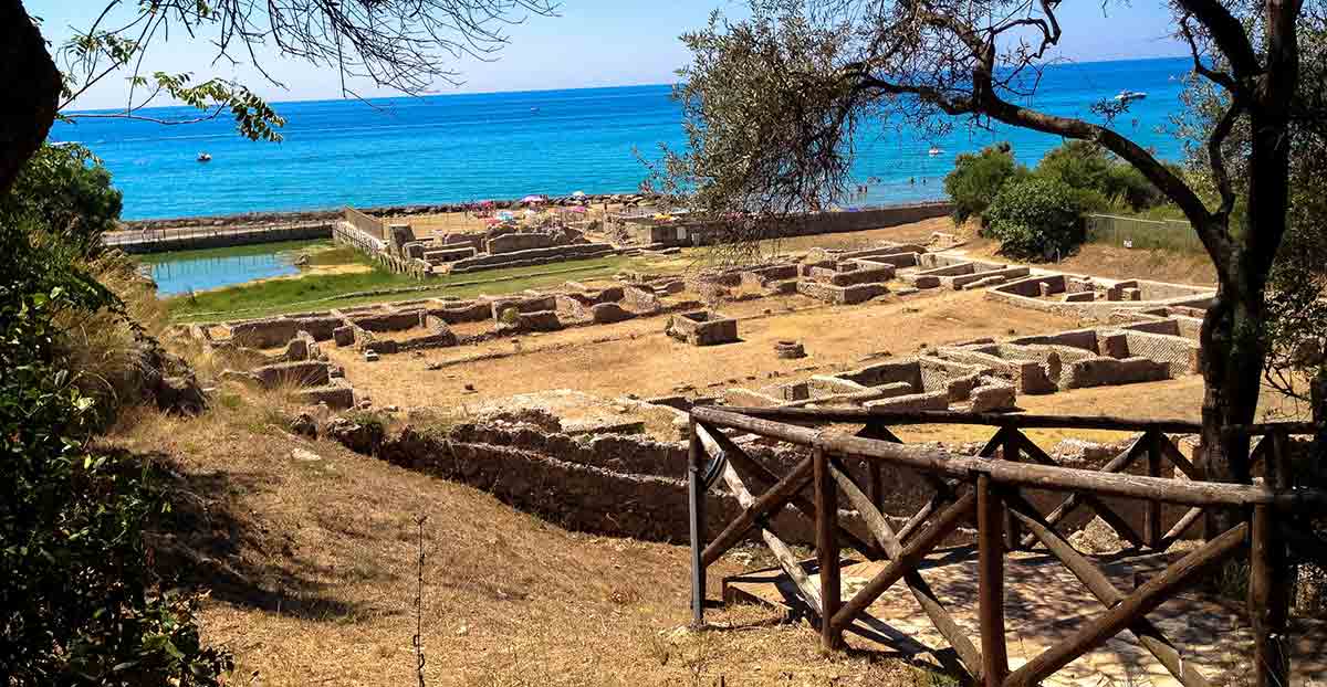 villa tiberius sperlonga lazio italy