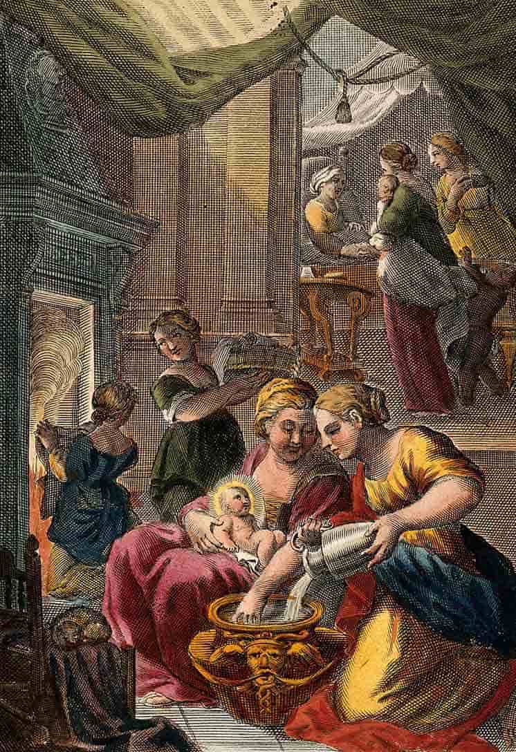 virgin mary tudor midwives