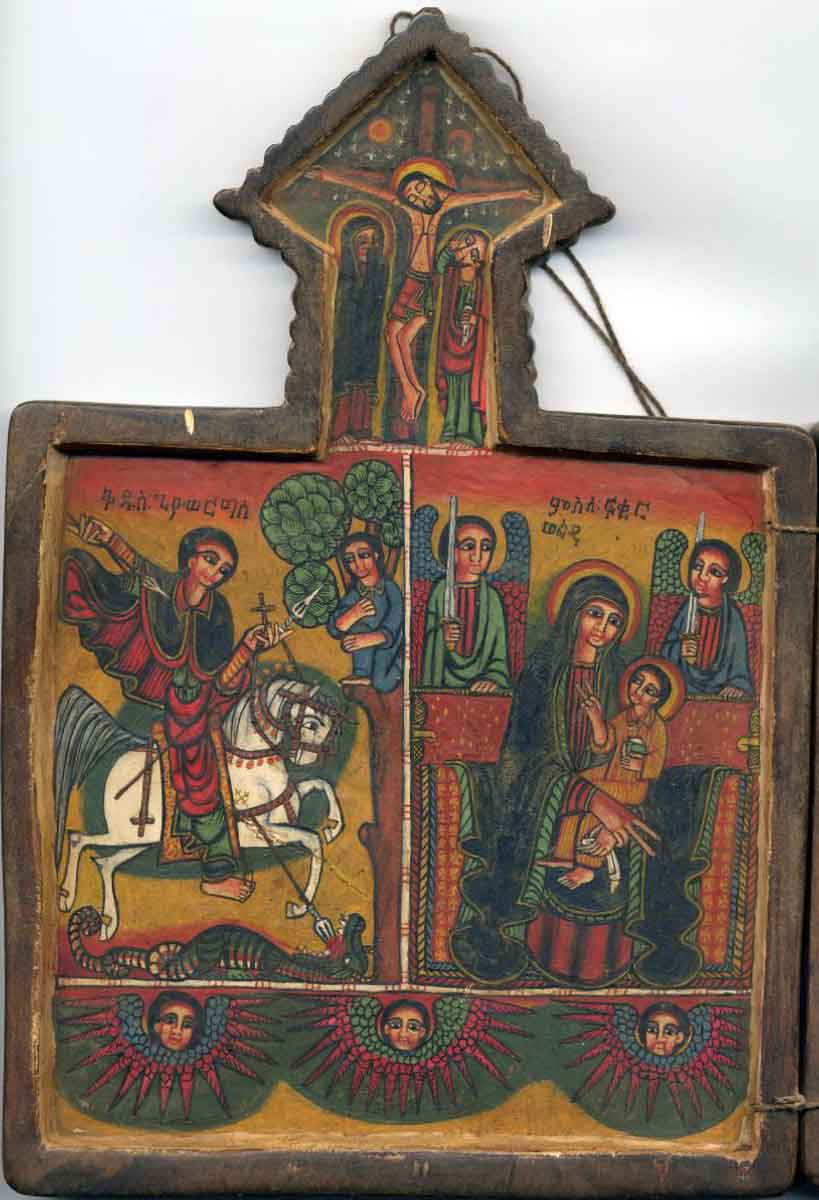 virgin may ethiopian icon