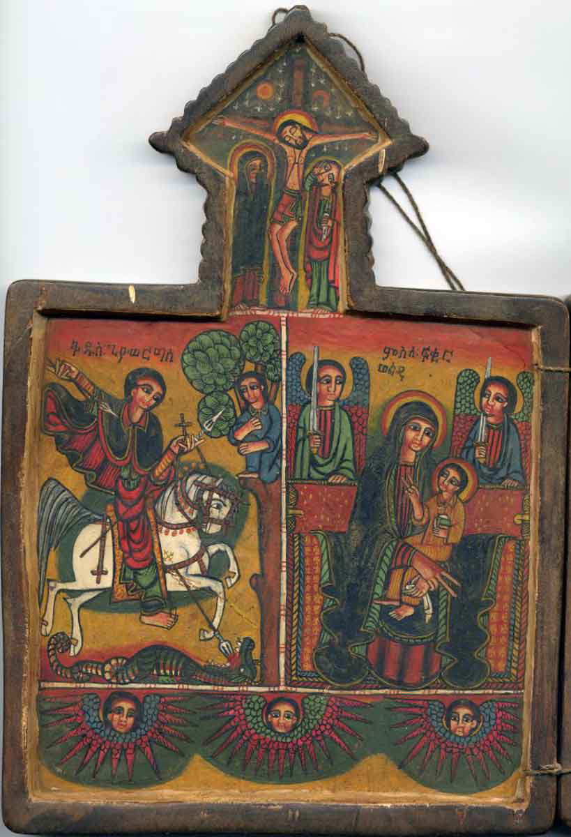 virgin may ethiopian icon