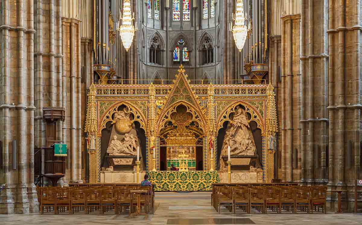 westminster abbey interior middlesex