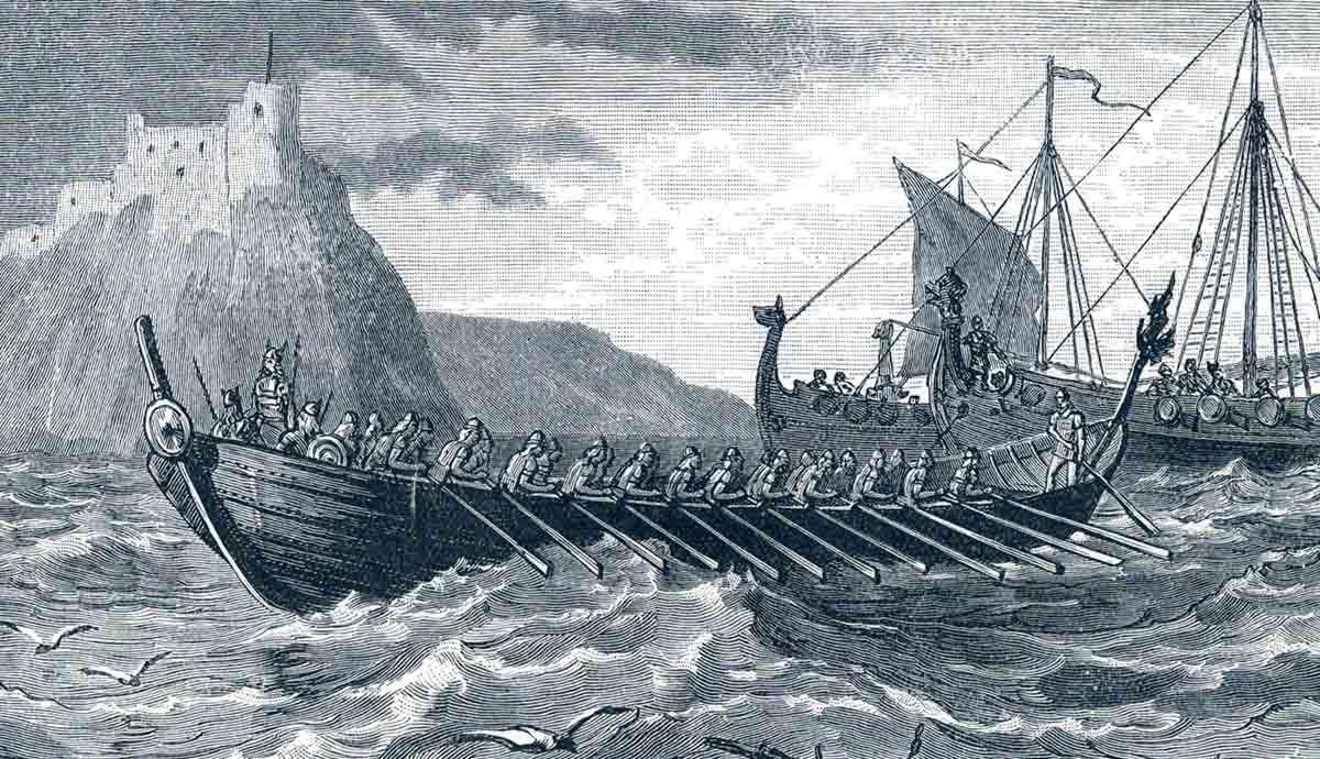 Viking longships