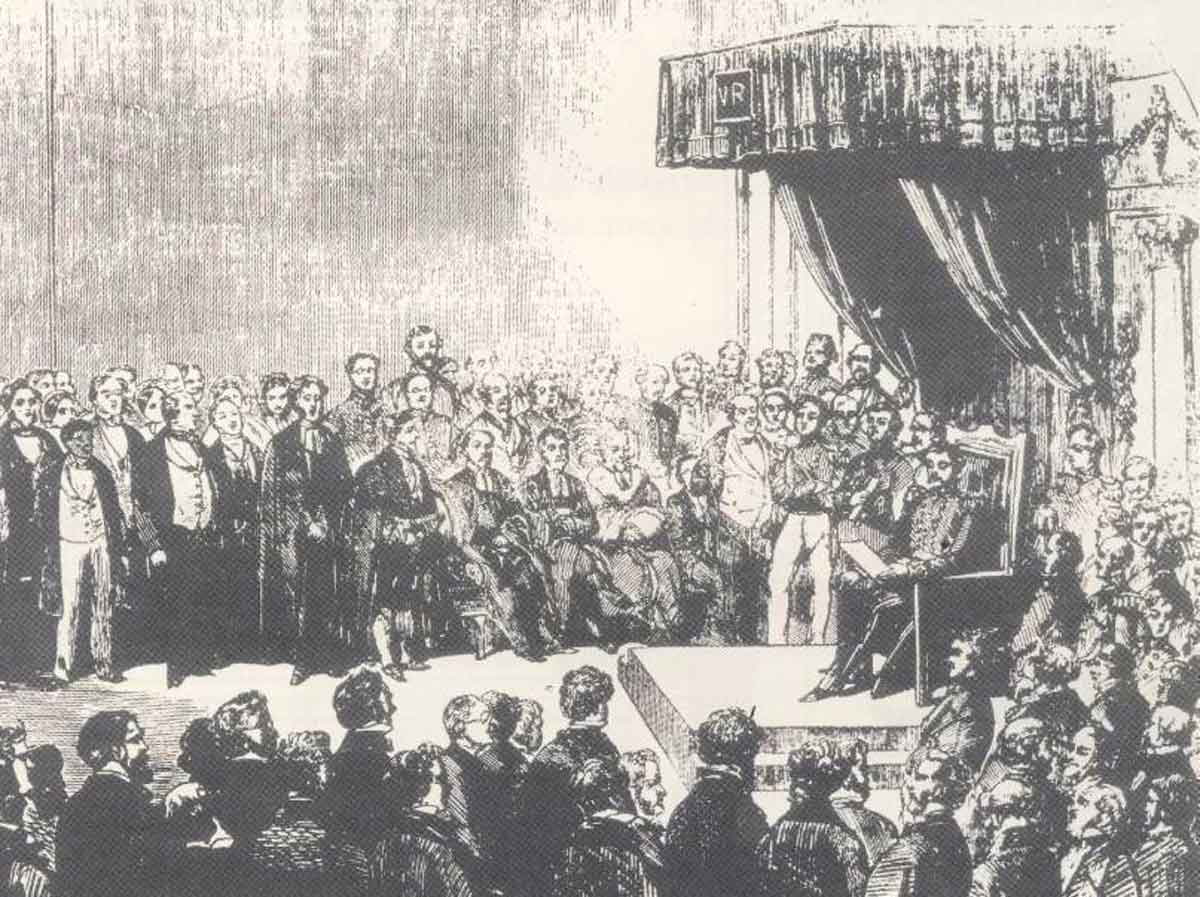 1854 opening Cape Parliament Archives
