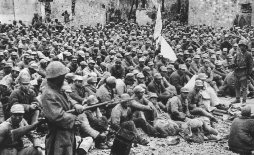 Chinese Soldiers Captured by the Japanese Army During The Ichi Go Offensive, November 1944. Source: Flickr