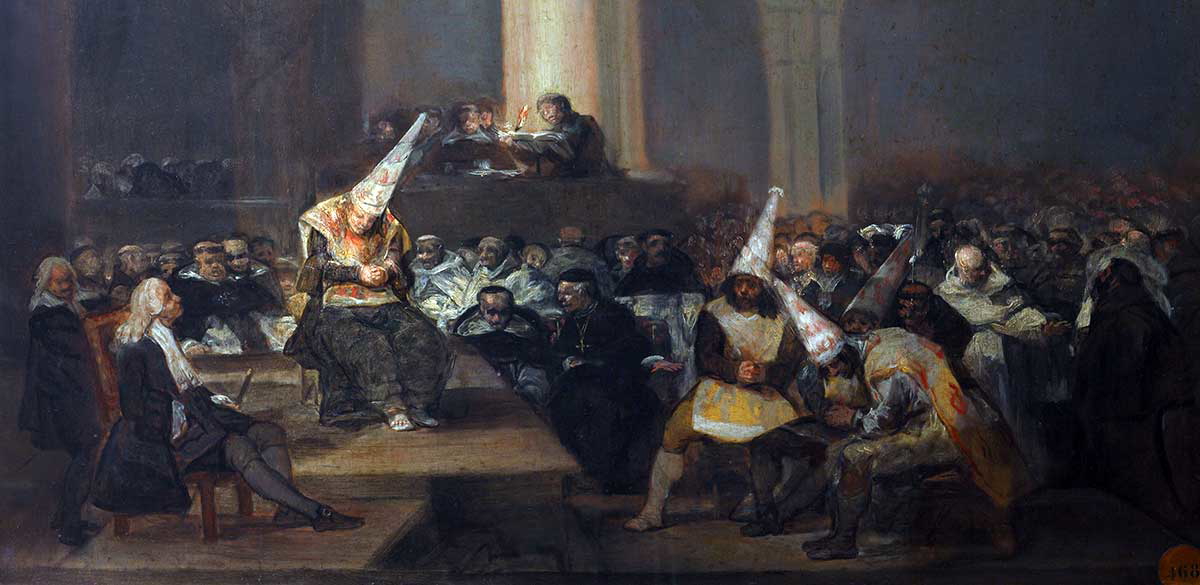 Inquisitorial Trial Goya Spain