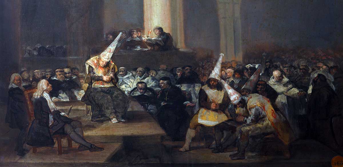 Inquisitorial Trial Goya Spain