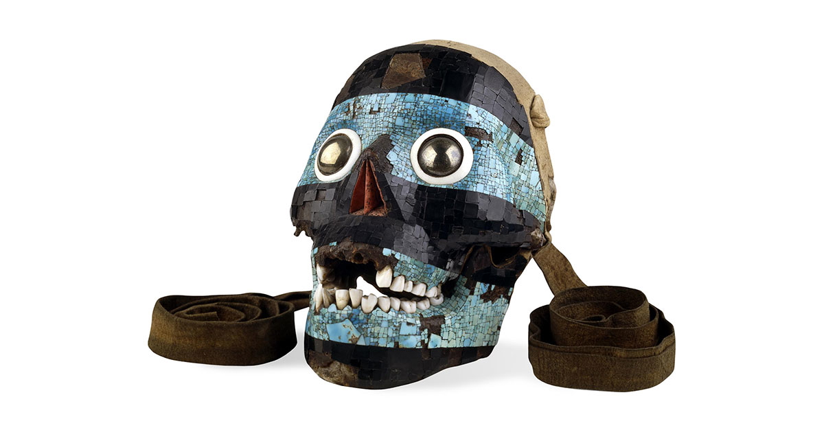 Mosaic mask Tezcatlipoca
