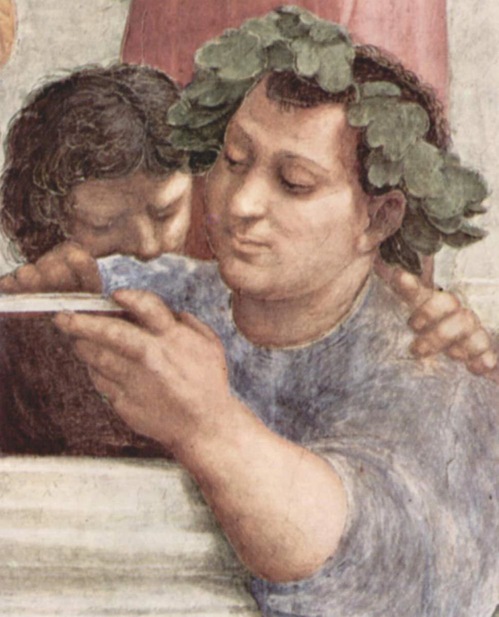 Raffael Epicurus Detail