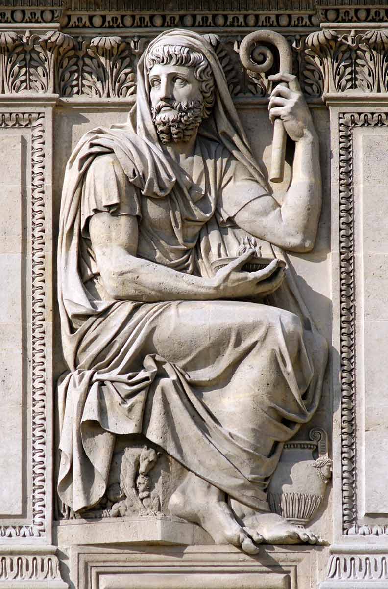 Relief Numa Pompilius Louvre