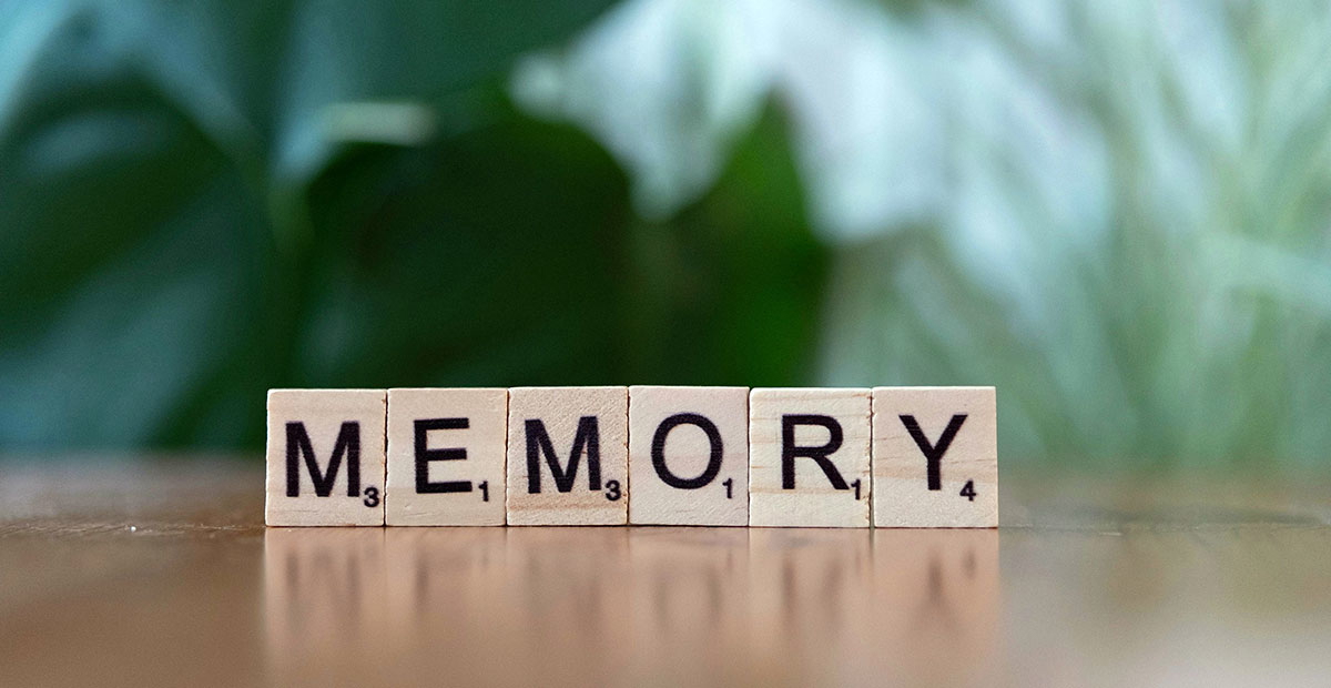 Selective Memory text typography