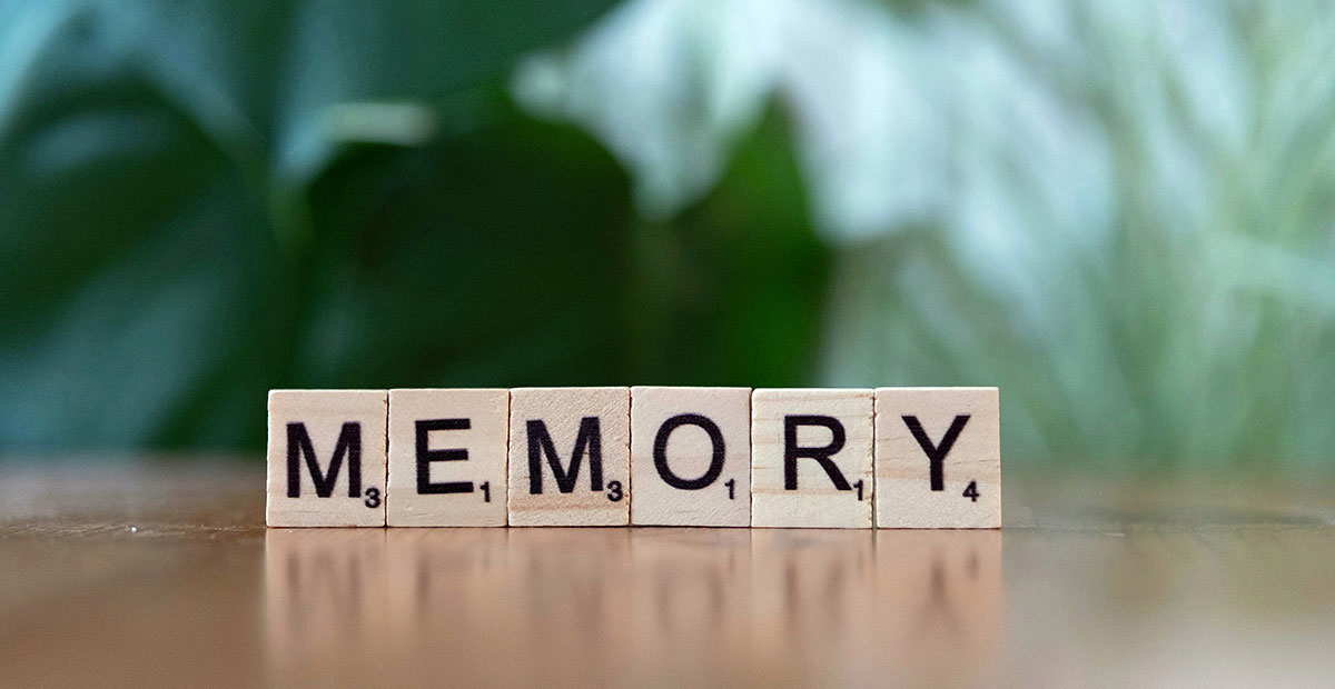Selective Memory text typography