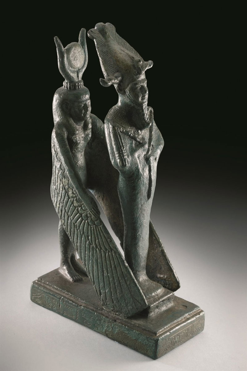 Statue Isis Osiris