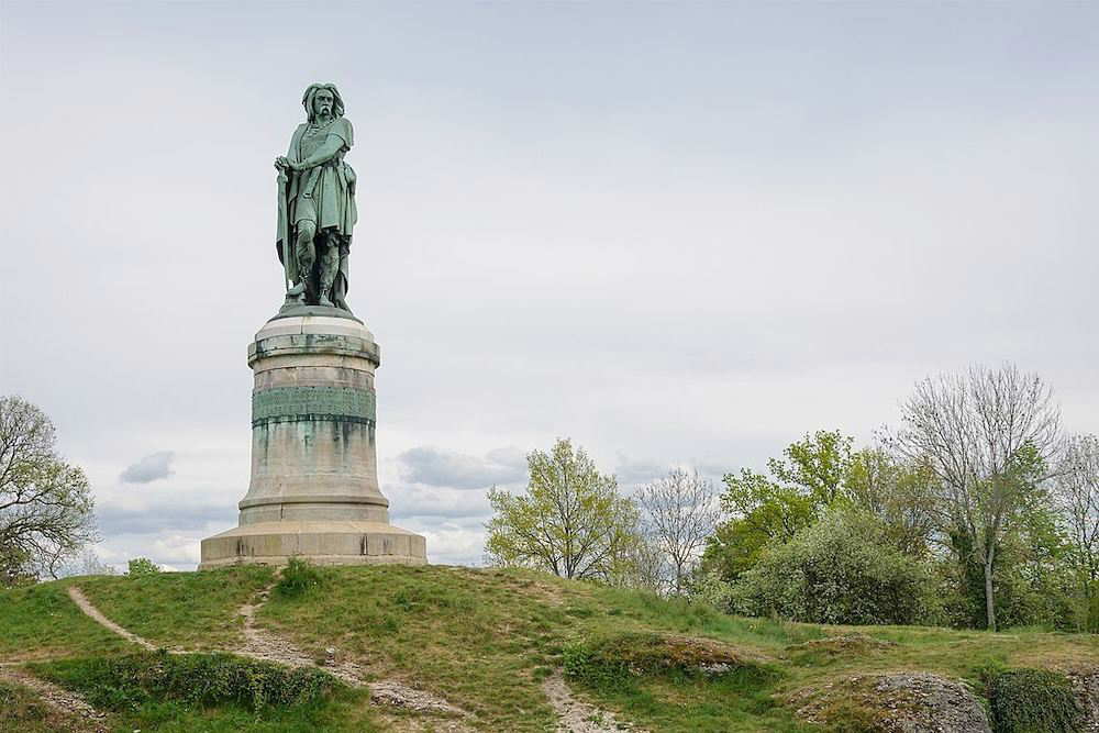 statue of Vercingetorix in France