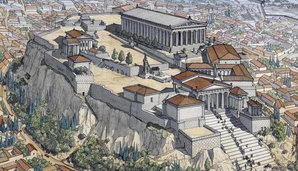 acropolis of athens ancient greece
