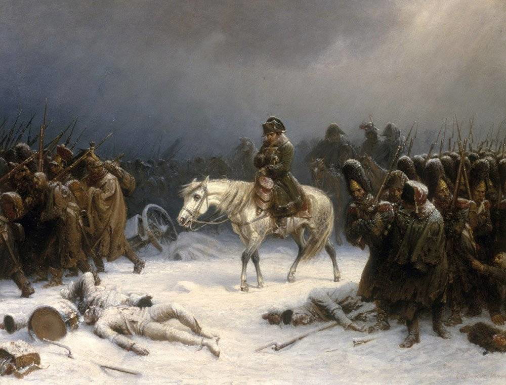 Napoleon’s Retreat from Moscow by Adolph Nothern