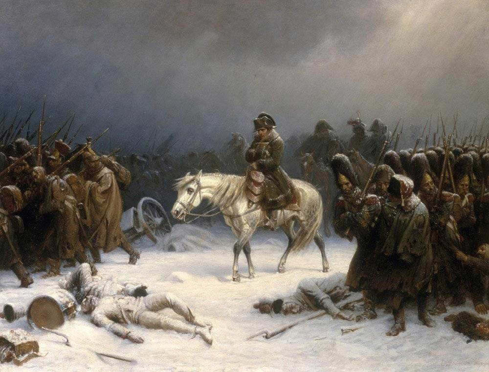Napoleon’s Retreat from Moscow by Adolph Nothern