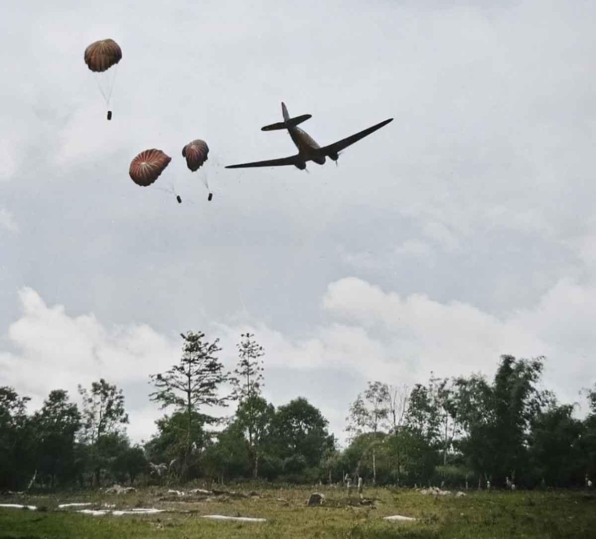 aerial resupply operation thursday 1944