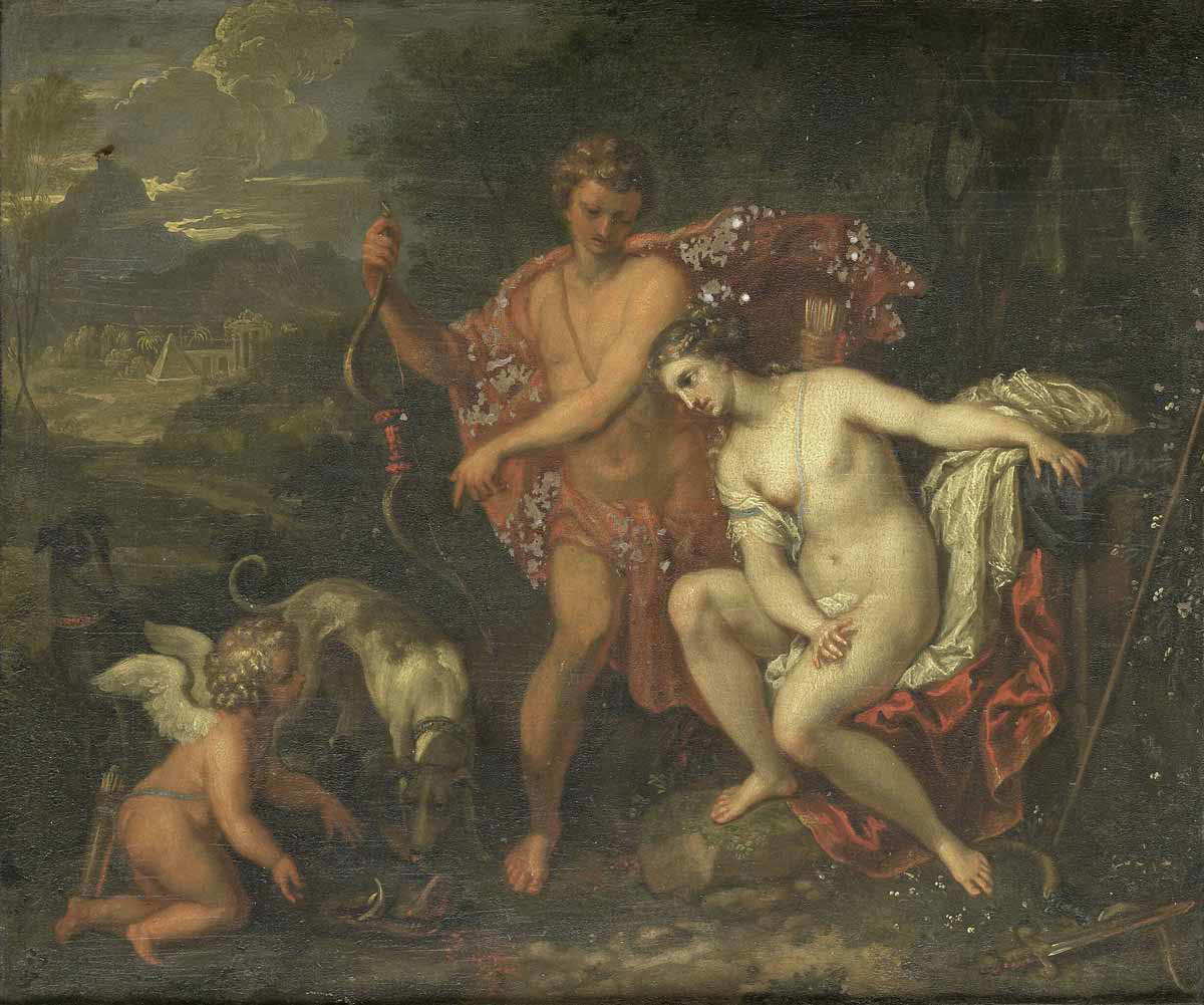 anonymous meleager atalanta painting
