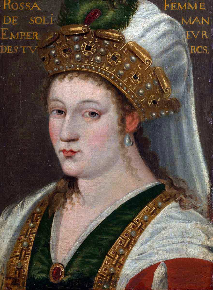 anonymous rosa Consort of suleiman emperor of the turks painting