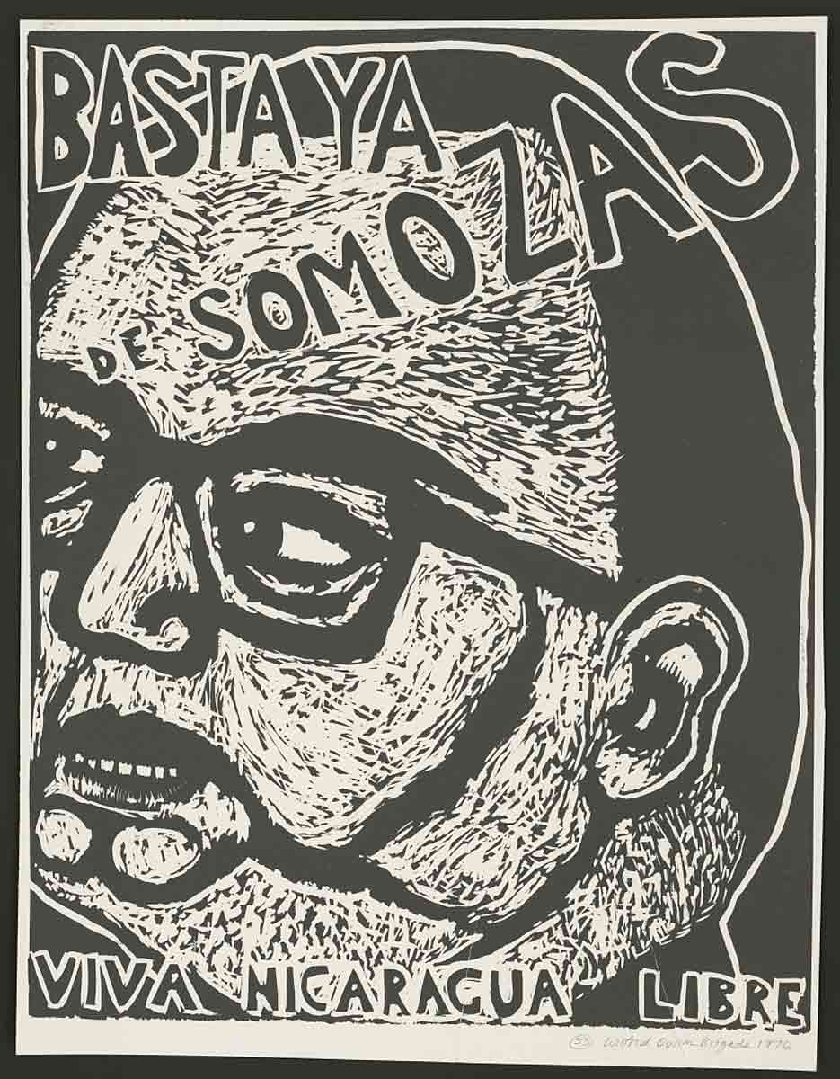 anti somoza poster nicaragua