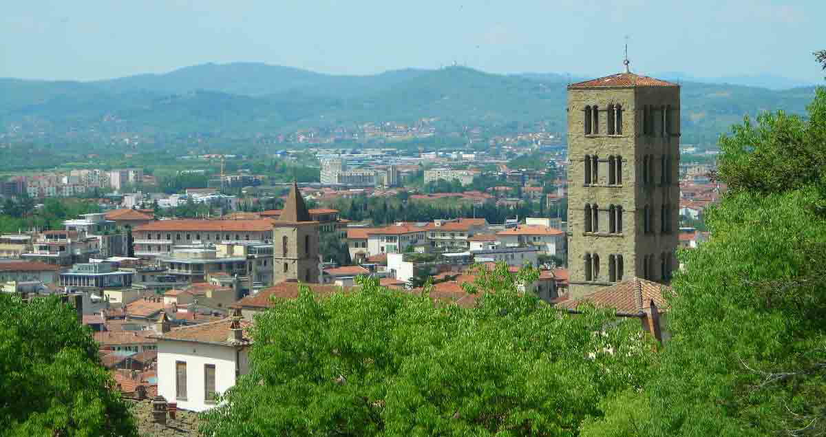 arezzo panorama petrarch