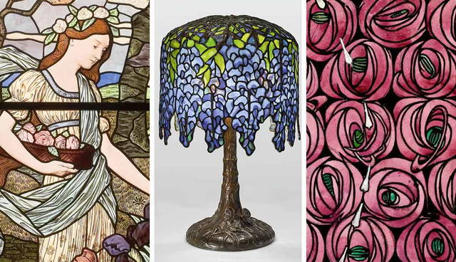 three prominent examples of Art Nouveau