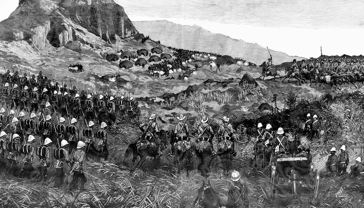 attack on lerotholi letsies stronghold basutoland 1880