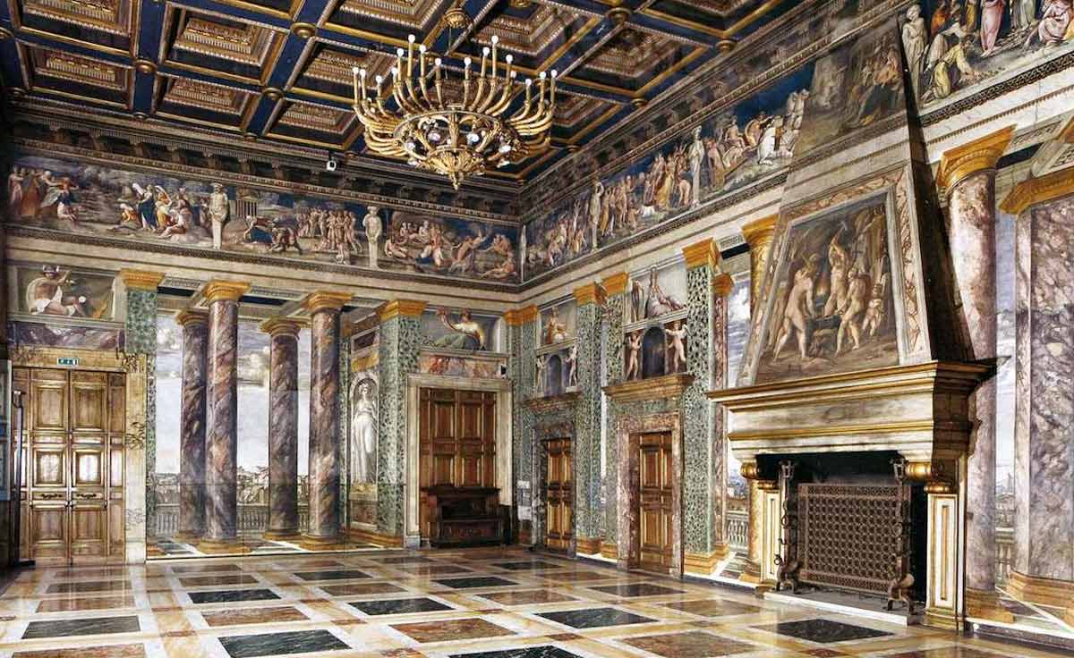 baldassarre perruzzi perspective salon