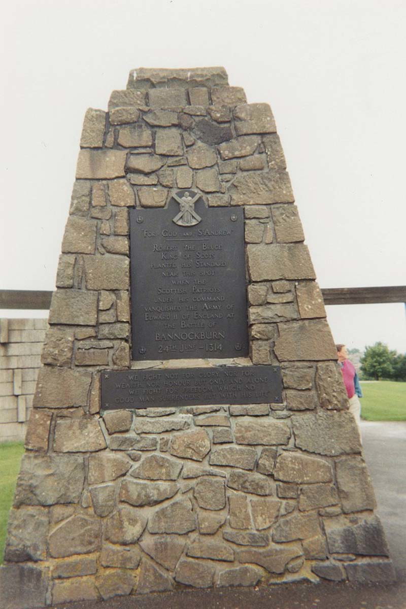 bannockburn monument edward i