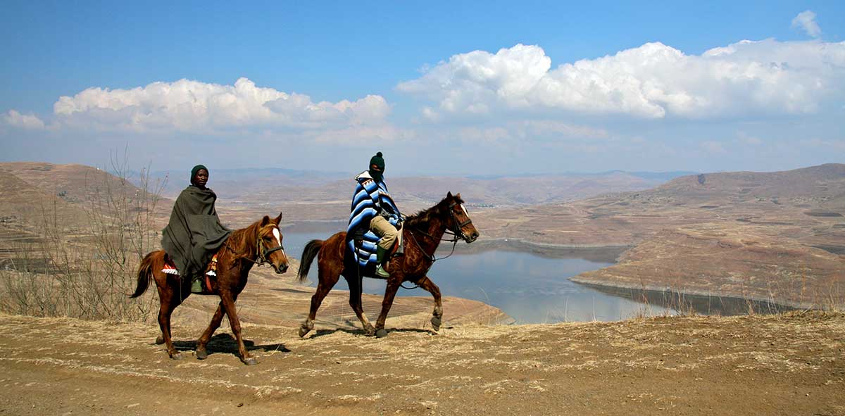 basotho on horses