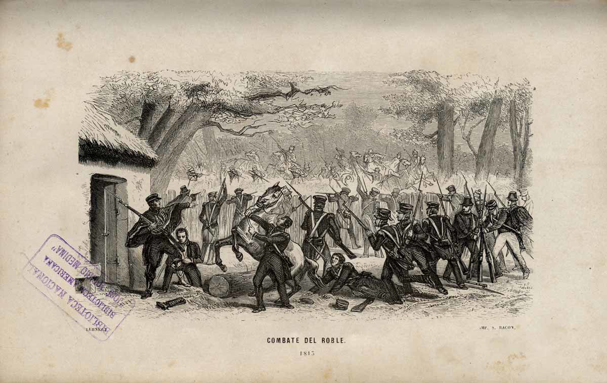 battle el roble chile independence