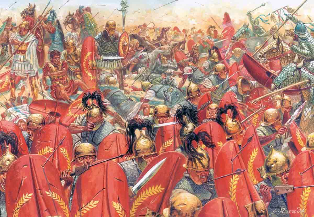 battle of carrhae giuseppe rava 1963