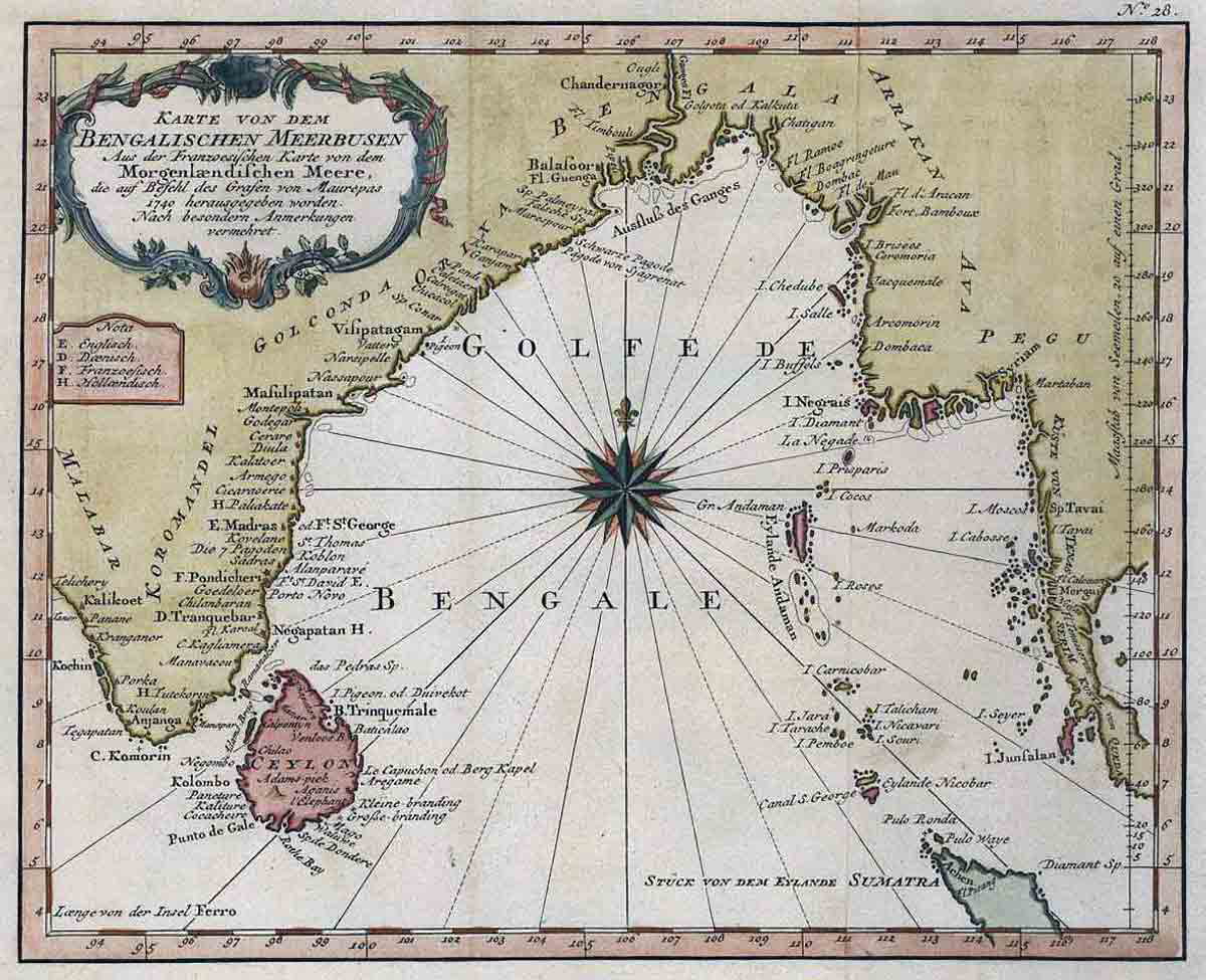 bay of bengal map