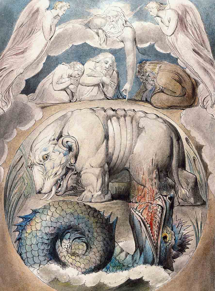 behemoth leviathan blake mythical creatures