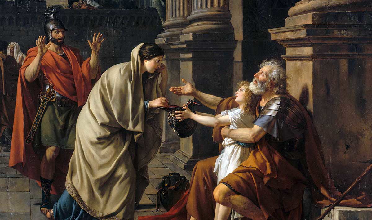 belisarius begging alms